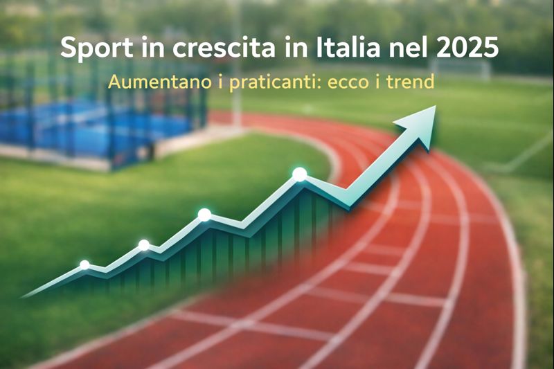 sport cresciuti in Italia nel 2025